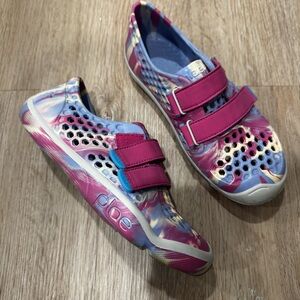 Plae Mimo Neopolitan Swirl Pink Water Shoes Toddler Kids Sandals Sneakers Size 3